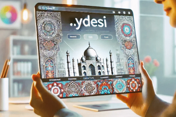 Collage of modern and traditional South Asian culture featured on .ydesi