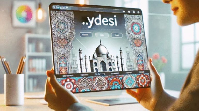 Collage of modern and traditional South Asian culture featured on .ydesi